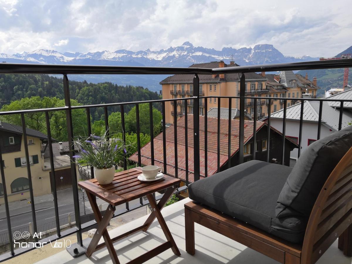 Апартаменти Le Balcon Des Aravis Сен-Жерве-ле-Бен Екстер'єр фото